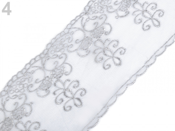 Krajka na monofilu šíře 95 mm