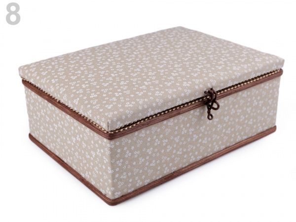 Kazeta / košík na šití čalouněná