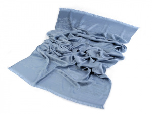 Šála s ornamenty 65x170 cm