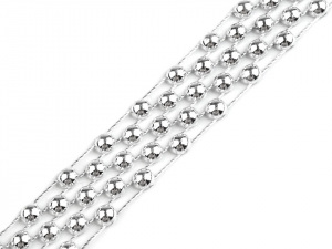 Borta s perlami - půlperle šíře 14 mm