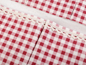 Lněný kapsář dvoupatrový