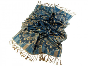 Šála s lurexem v krabičce, dárkové balení