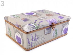 Kazeta / košík na šití čalouněná