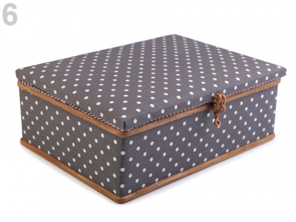 Kazeta / košík na šití čalouněná