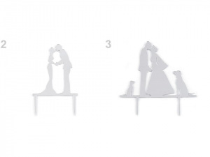 Dekorace na dort - svatební