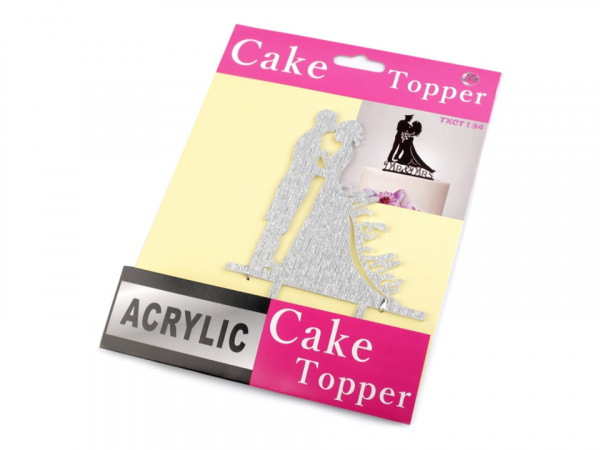 Dekorace na dort - svatební