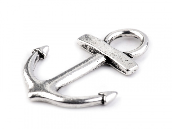 Přívěsek kotva 23x29 mm