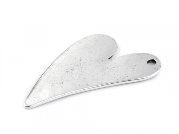 Přívěsek srdce 22x36 mm