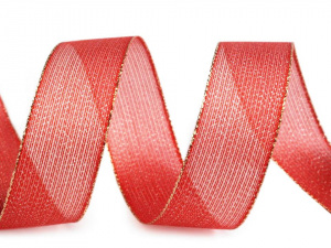 Stuha s lurexem šíře 25 mm