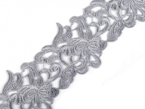 Vyšívaná krajka šíře 70-75 mm