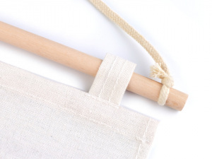 Lněný kapsář dvoupatrový