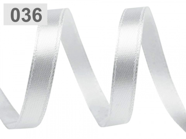 Atlasová stuha svazky po 5 m šíře 6 mm