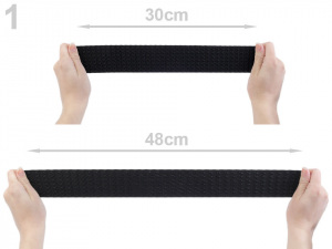 Pruženka s 3D efektem šíře 48 mm, 50 mm