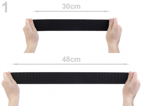 Pruženka s 3D efektem šíře 48 mm, 50 mm