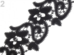 Vyšívaná krajka šíře 11,5 cm