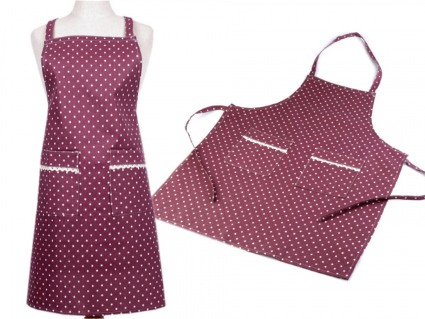 Kuchyňská zástěra 57x71 cm