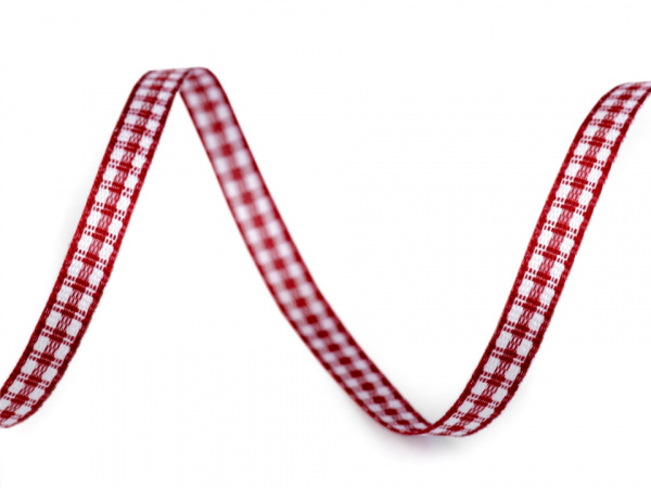 Károvaná stuha šíře 5 mm