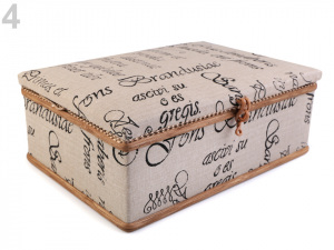 Kazeta / košík na šití čalouněná