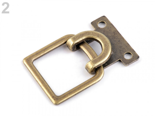 Kovové zapínání 27x42 mm