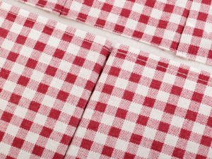 Lněný kapsář dvoupatrový