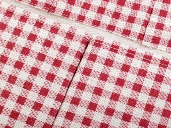 Lněný kapsář dvoupatrový