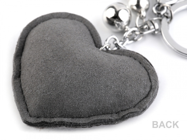 Přívěsek na kabelku / klíče srdce