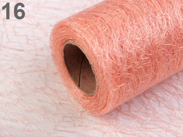 Pavučinka / stuha dekorační šíře 14-15 cm