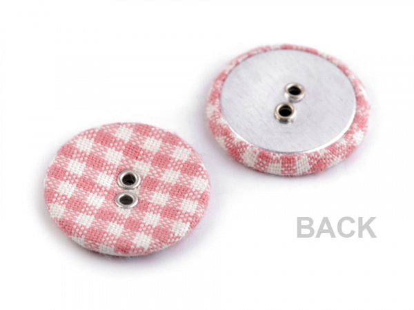 Potažené knoflíky / buttonky velikost 34"