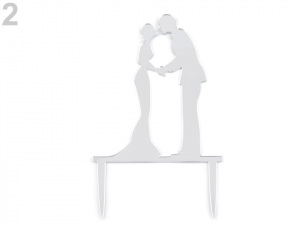 Dekorace na dort - svatební