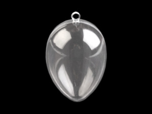 Plastové vejce 40x60 mm dvoudílné