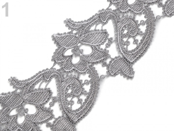 Vyšívaná krajka šíře 11,5 cm