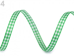 Károvaná stuha šíře 5 mm