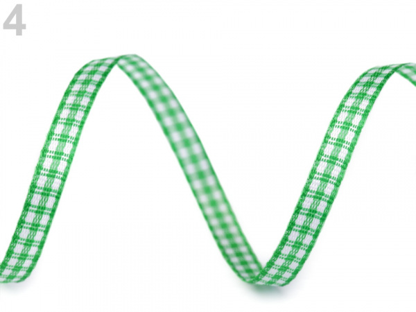 Károvaná stuha šíře 5 mm