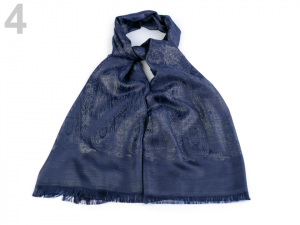 Šála s lurexem 70x175 cm