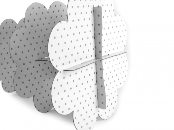 Papírový stojan 3 patra