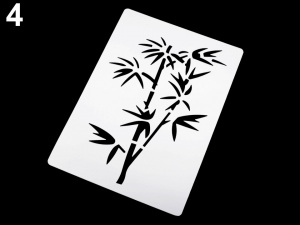 Plastová šablona 15x21 cm