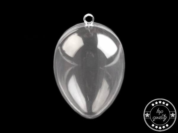 Plastové vejce 40x60 mm dvoudílné