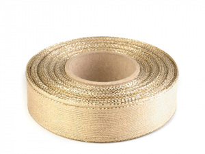 Stuha s lurexem šíře 25 mm