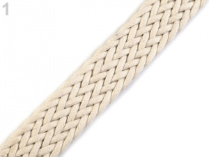 Splétaný popruh šíře 25 mm