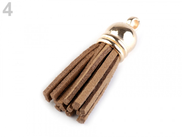 Přívěsek střapec délka 38 mm