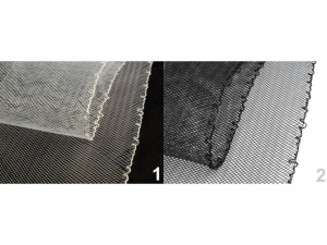 Modistická krinolína na vyztužení šatů a výrobu fascinátorů šíře 12 cm