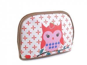 Kosmetická taška sova 15x22 cm