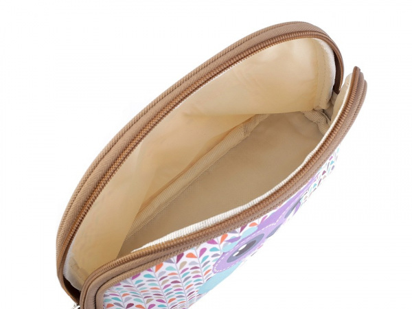 Kosmetická taška sova 15x22 cm