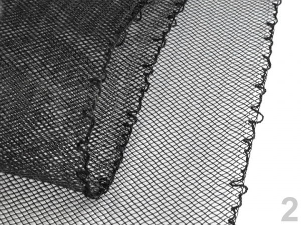 Modistická krinolína na vyztužení šatů a výrobu fascinátorů šíře 12 cm