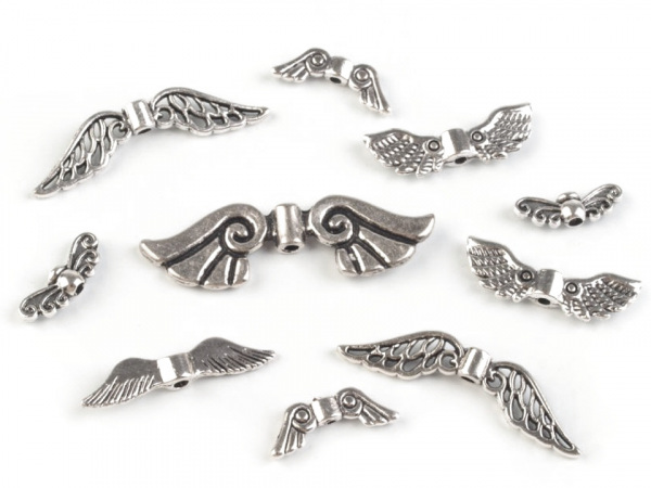 Ozdobný díl křídla mix velikostí