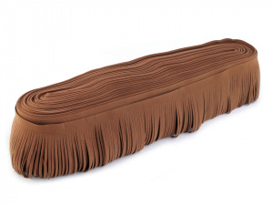 Třásně z eko kůže šíře 80 mm