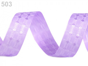 Stuha se vzorem šíře 25 mm