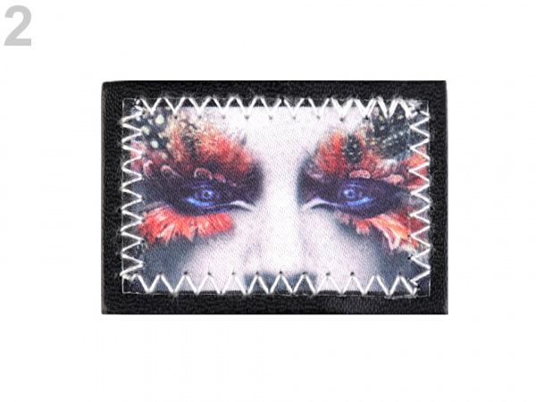 Nažehlovačka dvojitá, prošitá