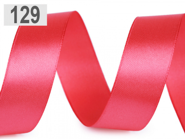 Atlasová stuha šíře 25 mm