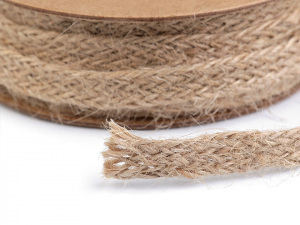 Jutová stuha šíře 8 mm